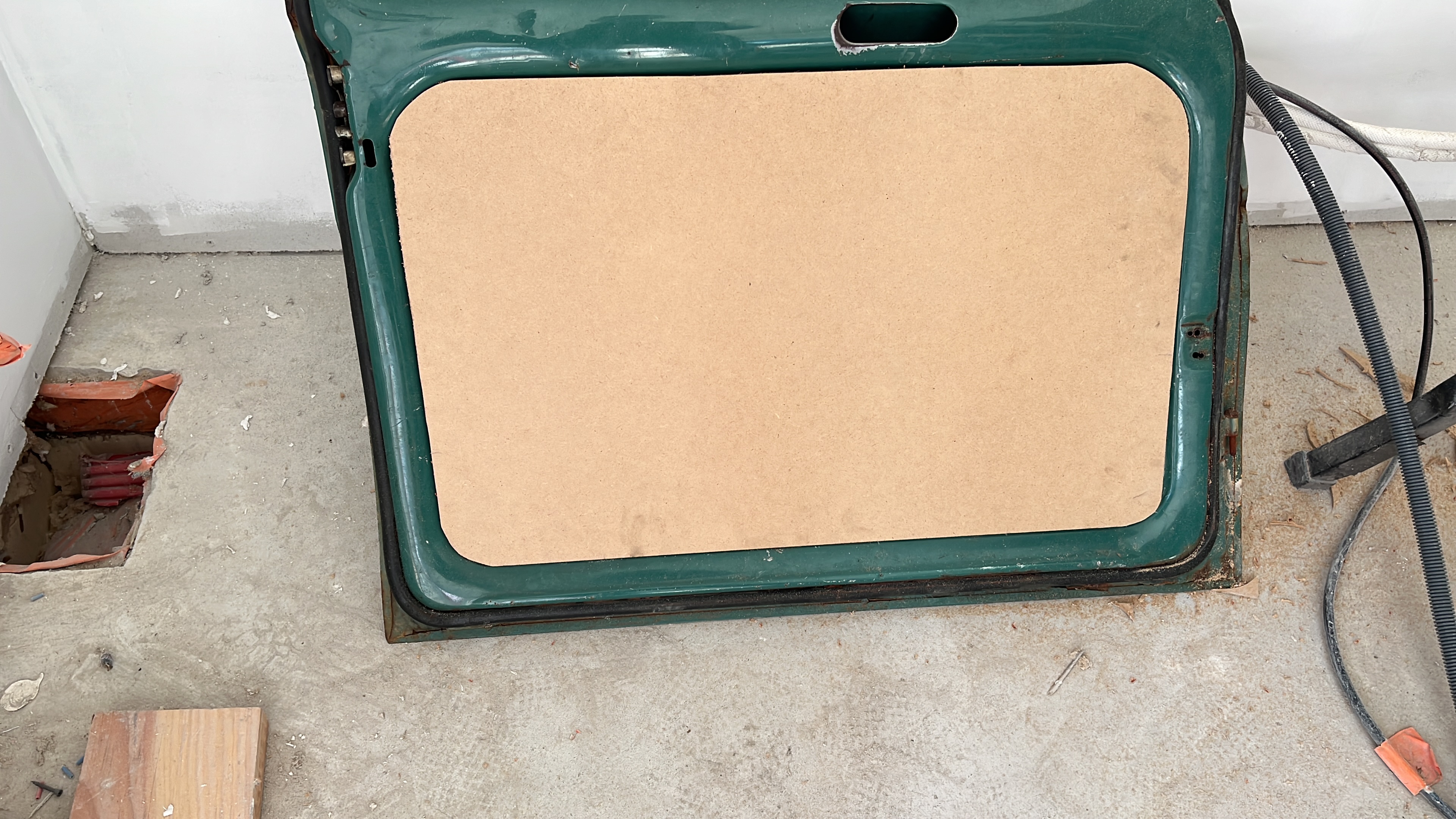 Porte avec MDF